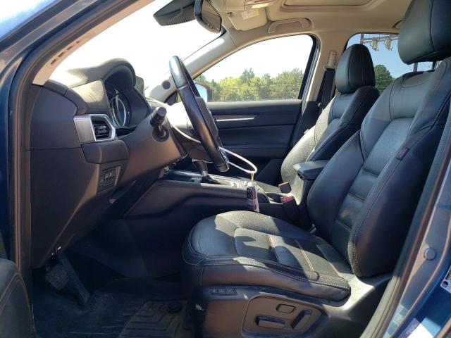 JM3KFBDL4H0196843 - 2017 MAZDA CX-5 GRAND TOURING BLUE photo 7