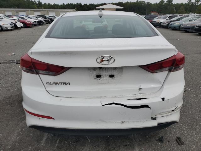 5NPD84LF0JH255253 - 2018 HYUNDAI ELANTRA SEL WHITE photo 6