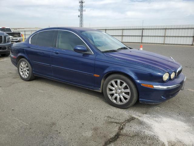 SAJEA51D12XC49682 - 2002 JAGUAR X-TYPE 2.5 BLUE photo 4