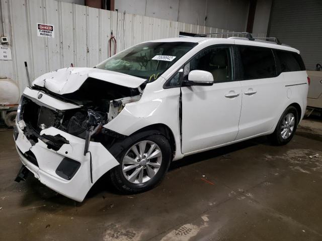 KNDMB5C13H6339762 - 2017 KIA SEDONA LX WHITE photo 1