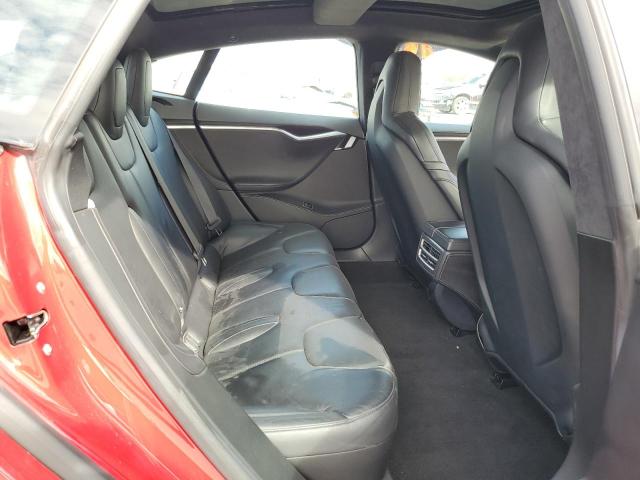 5YJSA1E47FF119973 - 2015 TESLA MODEL S 红色 照片 11