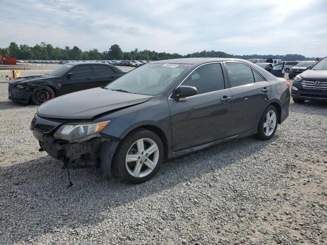 4T1BF1FK3CU144768 - 2012 TOYOTA CAMRY BASE GRAY photo 1