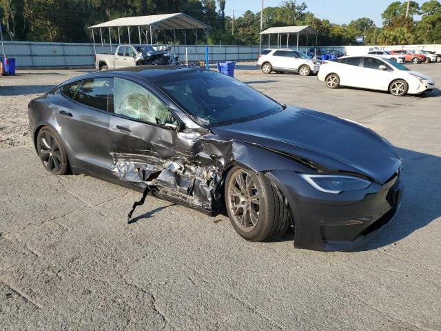 5YJSA1E56RF542993 - 2024 TESLA MODEL S GRAY photo 4