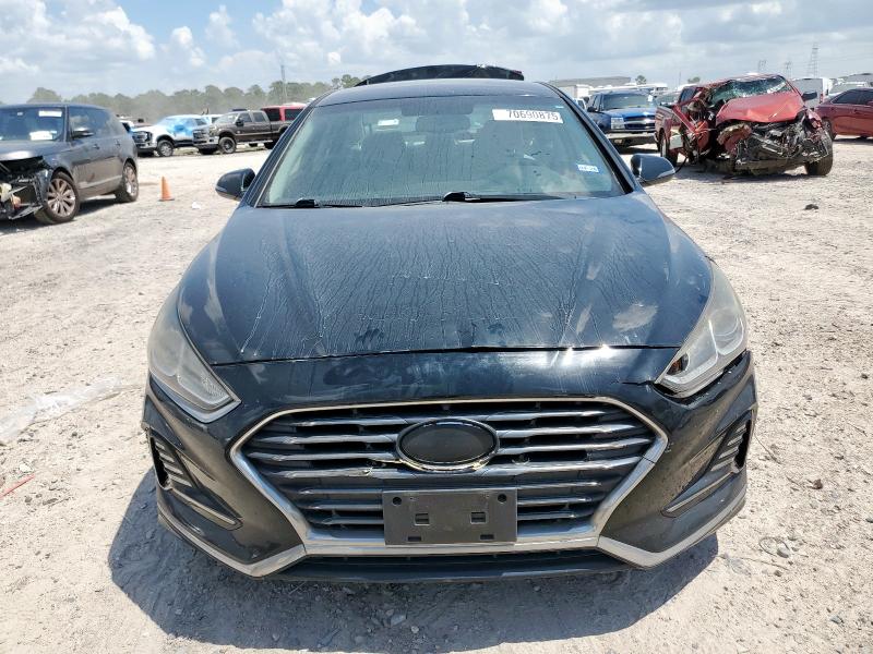 5NPE34AF2JH606122 - 2018 HYUNDAI SONATA SPORT BLACK photo 5