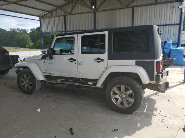 1C4BJWEG8GL274232 - 2016 JEEP WRANGLER U SAHARA WHITE photo 2