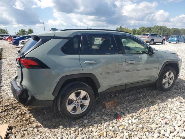JTMP1RFV3KD029605 - 2019 TOYOTA RAV4 XLE 青绿色 照片 3