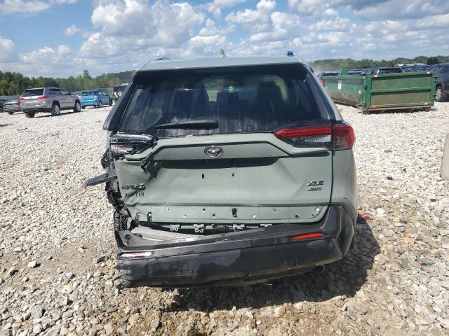 JTMP1RFV3KD029605 - 2019 TOYOTA RAV4 XLE 青绿色 照片 6