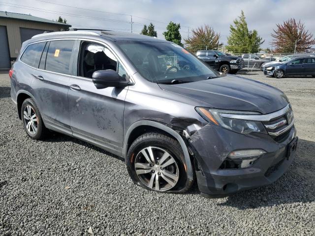 5FNYF6H69JB023597 - 2018 HONDA PILOT EXL GRAY photo 4