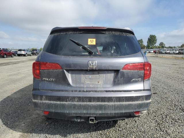 5FNYF6H69JB023597 - 2018 HONDA PILOT EXL GRAY photo 6