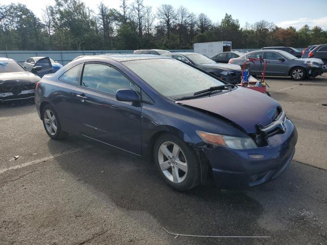 2HGFG12868H501269 - 2008 HONDA CIVIC EX BLUE photo 4