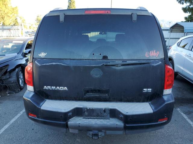 5N1AA08D58N608292 - 2008 NISSAN ARMADA SE BLACK photo 6