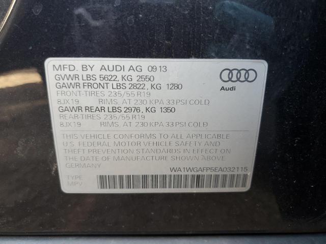 WA1WGAFP5EA032115 - 2014 AUDI Q5 PRESTIGE BLACK photo 12