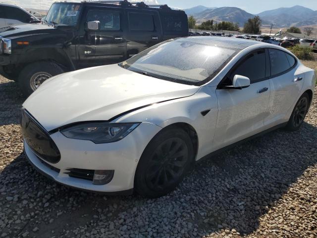 5YJSA1E22FF108023 - 2015 TESLA MODEL S 白色 照片 1