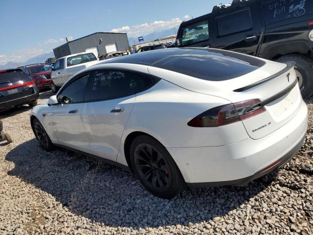 5YJSA1E22FF108023 - 2015 TESLA MODEL S 白色 照片 2