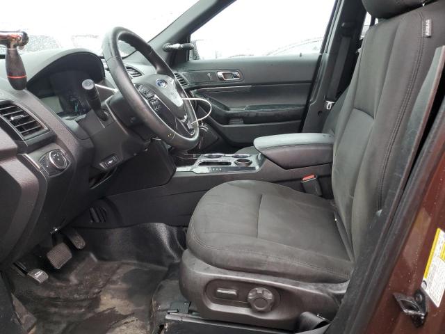 1FM5K8AR1HGC78528 - 2017 FORD EXPLORER POLICE INTERCEPTOR 栗色 照片 7