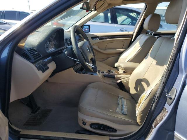 WBAEV53443KM29358 - 2003 BMW 3 SERIES I BLUE photo 7