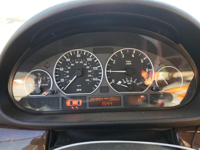 WBAEV53443KM29358 - 2003 BMW 3 SERIES I BLUE photo 9