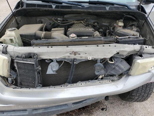 5TBRT54197S451605 - 2007 TOYOTA TUNDRA DOUBLE CAB SR5 SILVER photo 11