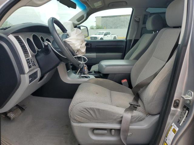 5TBRT54197S451605 - 2007 TOYOTA TUNDRA DOUBLE CAB SR5 SILVER photo 7