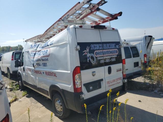 3C6TRVDG8KE512291 - 2019 RAM PROMASTER 2500 HIGH WHITE photo 2