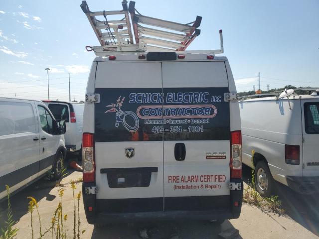 3C6TRVDG8KE512291 - 2019 RAM PROMASTER 2500 HIGH WHITE photo 6