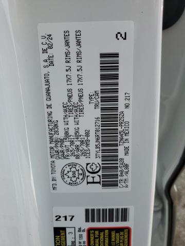 3TYLB5JN6RT012716 - 2024 TOYOTA TACOMA DOUBLE CAB Weiß Foto 13