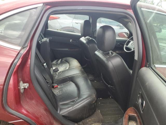 2G4WD582671226832 - 2007 BUICK LACROSSE CXL Burgund zdjęcie 10
