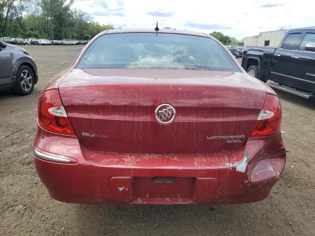 2G4WD582671226832 - 2007 BUICK LACROSSE CXL Burgund zdjęcie 6