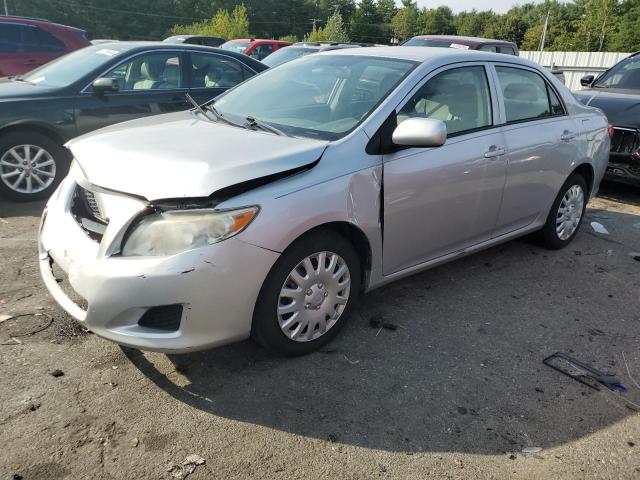 1NXBU4EE9AZ338785 - 2010 TOYOTA COROLLA BASE SILVER photo 1