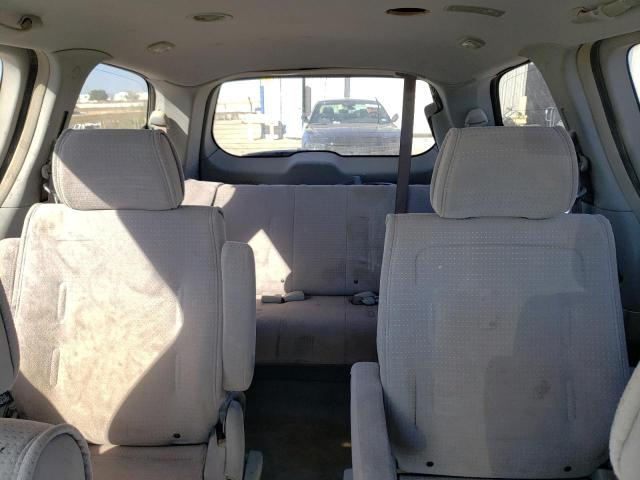 5N1BV28U65N116192 - 2005 NISSAN QUEST S SILVER photo 10