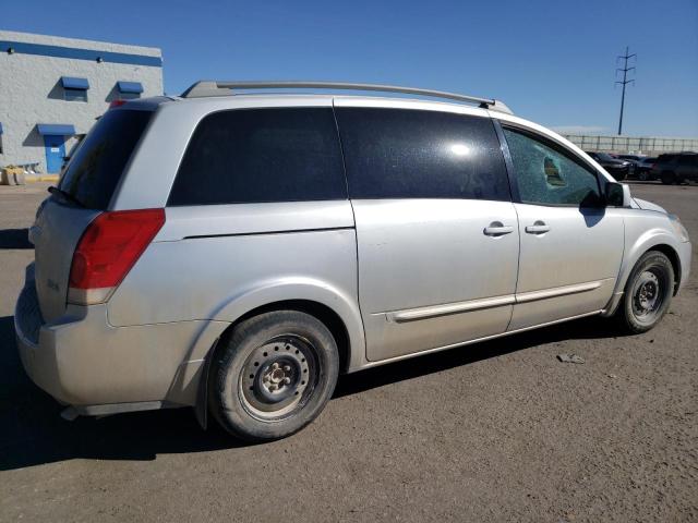 5N1BV28U65N116192 - 2005 NISSAN QUEST S SILVER photo 3