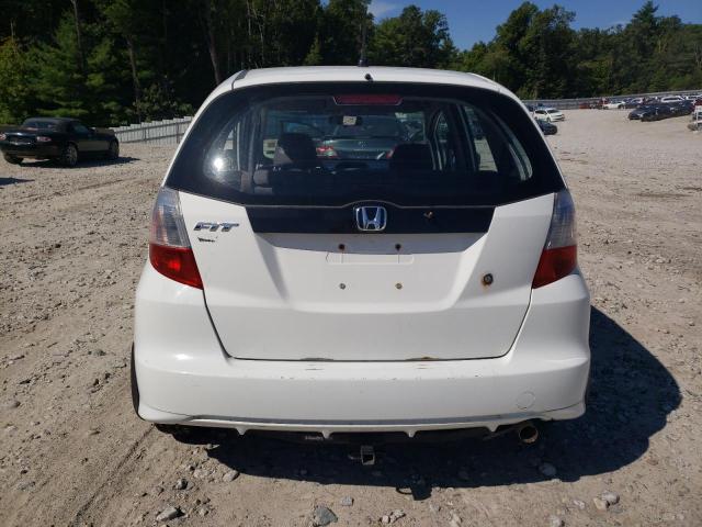 JHMGE87259S062841 - 2009 HONDA FIT Biały zdjęcie 6