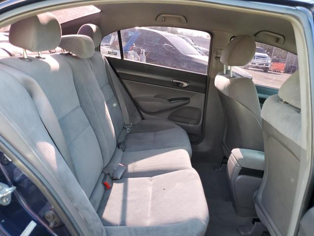 19XFA16559E000130 - 2009 HONDA CIVIC LX BLUE photo 10