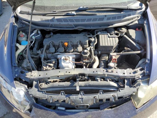 19XFA16559E000130 - 2009 HONDA CIVIC LX BLUE photo 11