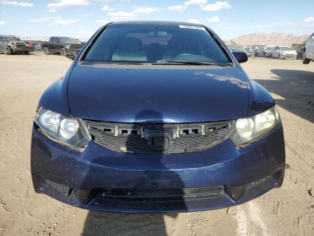19XFA16559E000130 - 2009 HONDA CIVIC LX BLUE photo 5