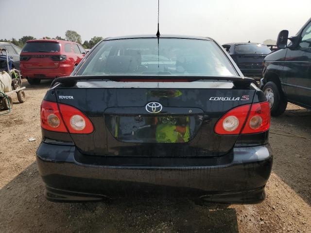 1NXBR32E36Z606205 - 2006 TOYOTA COROLLA CE BLACK photo 6