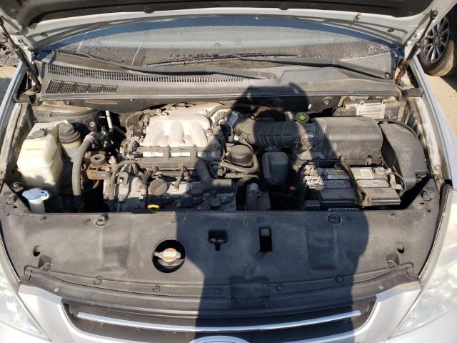 KNDMB233276174639 - 2007 KIA SEDONA EX SILVER photo 11