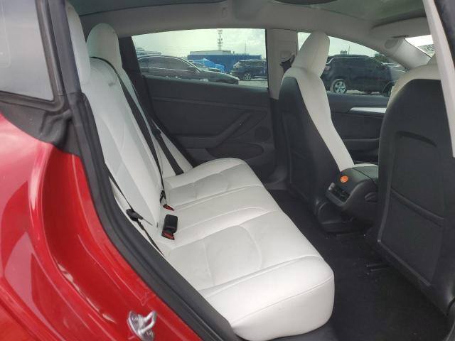 5YJ3E1EA1PF553693 - 2023 TESLA MODEL 3 Красный фото 10