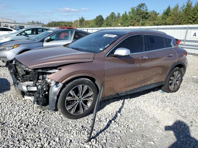 SJKCH5CR8HA015698 - 2017 INFINITI QX30 BASE BROWN photo 1