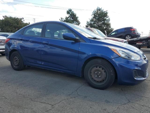 KMHCT4AE3FU850319 - 2015 HYUNDAI ACCENT GLS BLUE photo 4