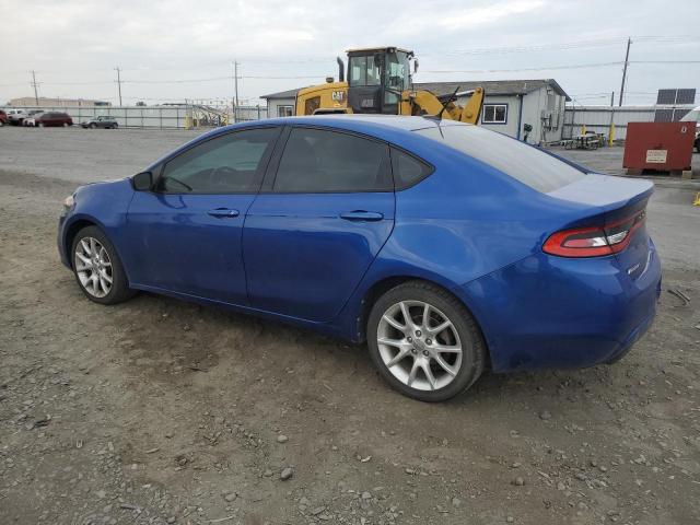1C3CDFBH6DD142105 - 2013 DODGE DART SXT BLUE photo 2
