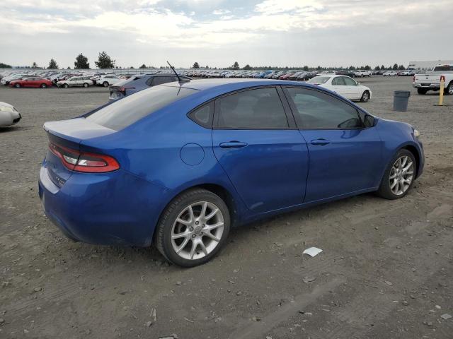 1C3CDFBH6DD142105 - 2013 DODGE DART SXT BLUE photo 3