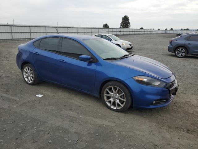 1C3CDFBH6DD142105 - 2013 DODGE DART SXT BLUE photo 4