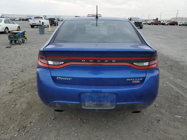 1C3CDFBH6DD142105 - 2013 DODGE DART SXT BLUE photo 6