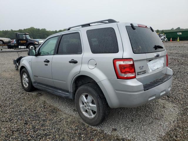 1FMCU03128KB03101 - 2008 FORD ESCAPE XLT SILVER photo 2