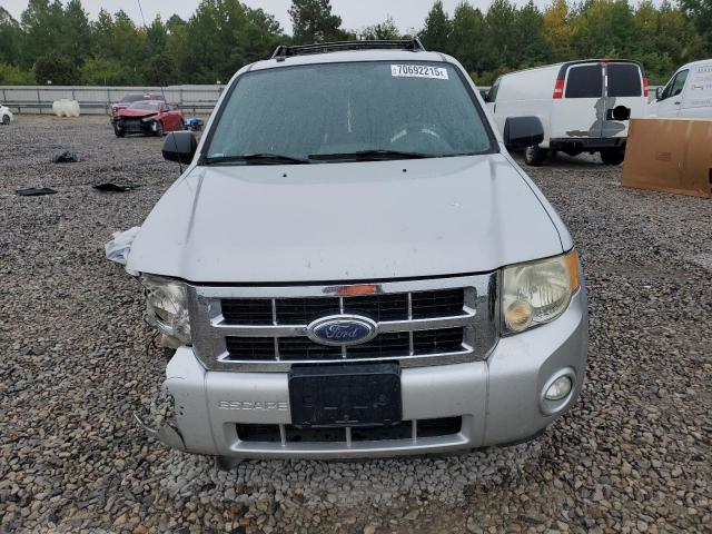1FMCU03128KB03101 - 2008 FORD ESCAPE XLT SILVER photo 5