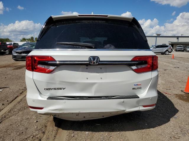 5FNRL6H90NB027373 - 2022 HONDA ODYSSEY ELITE WHITE photo 6