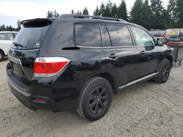 5TDZK3EH9CS063584 - 2012 TOYOTA HIGHLANDER BASE Қара фото 3
