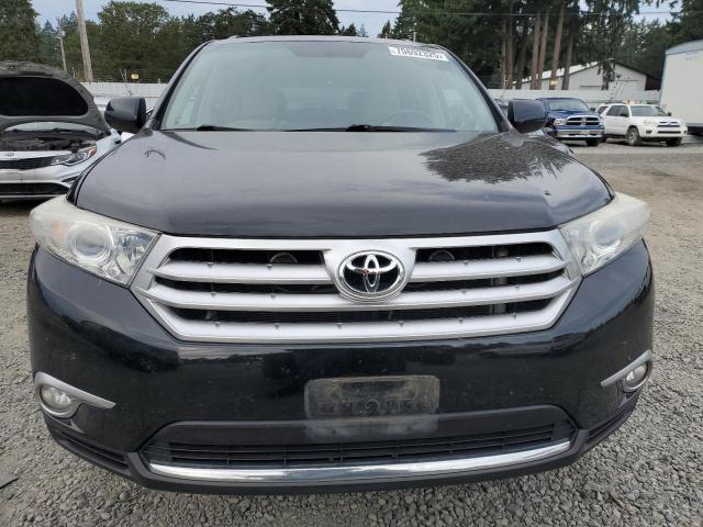 5TDZK3EH9CS063584 - 2012 TOYOTA HIGHLANDER BASE Қара фото 5