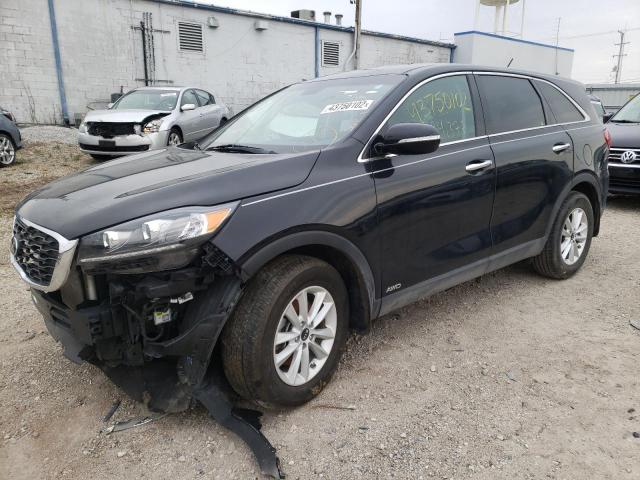 5XYPGDA37KG548357 - 2019 KIA SORENTO L BLACK photo 2